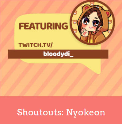 Shoutouts: Nyokeon